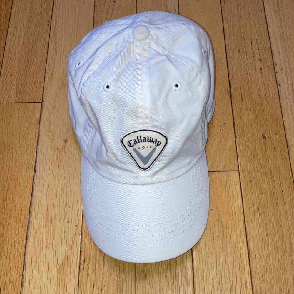 White Callaway Golf Hat